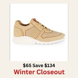 🆕 Gentle Souls Elira Leather Runner Sneakers